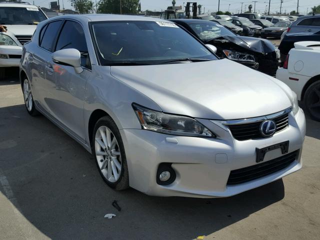 JTHKD5BH0B2030179 - 2011 LEXUS CT 200 SILVER photo 1