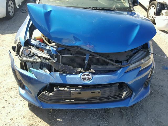 JTKJF5C70E3079046 - 2014 TOYOTA SCION TC 蓝色 照片 7