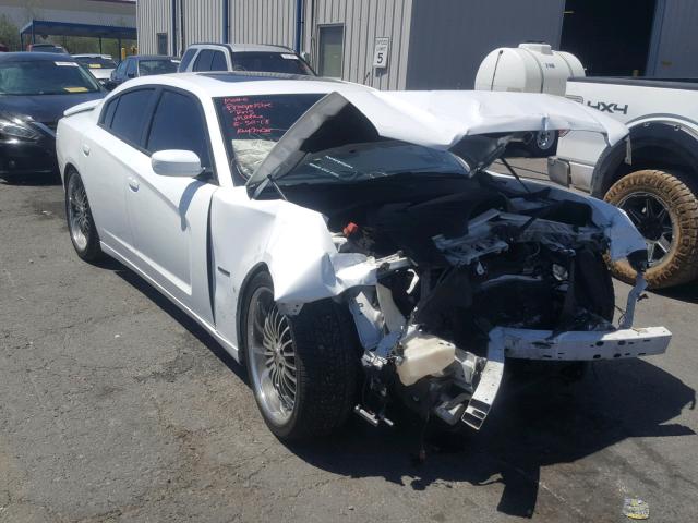 2C3CDXCT4CH244447 - 2012 DODGE CHARGER R/ WHITE photo 1