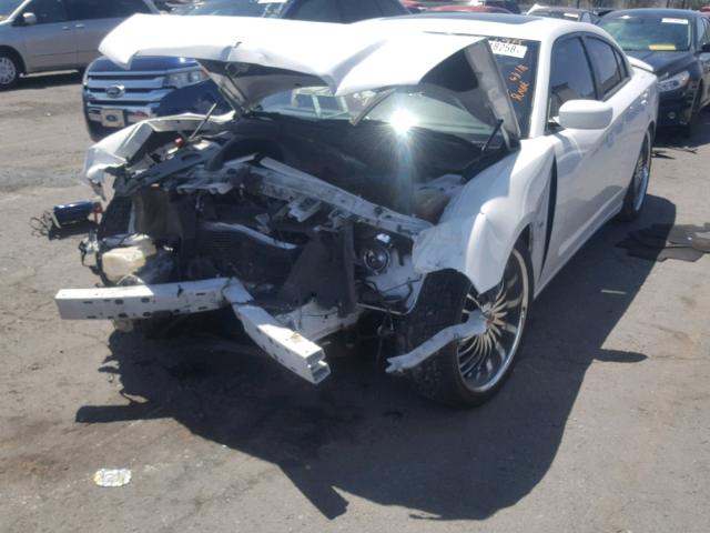2C3CDXCT4CH244447 - 2012 DODGE CHARGER R/ WHITE photo 2