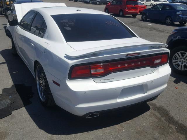2C3CDXCT4CH244447 - 2012 DODGE CHARGER R/ WHITE photo 3