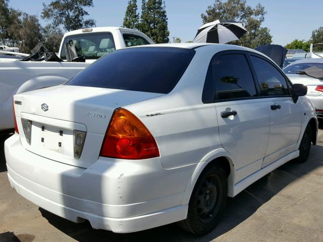 JS2RA41S835160152 - 2003 SUZUKI AERIO S WHITE photo 4