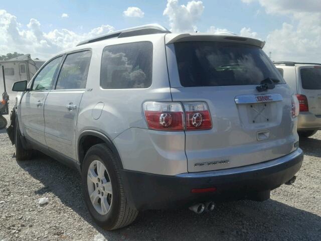 1GKER33717J155770 - 2007 GMC ACADIA SLT SILVER photo 3