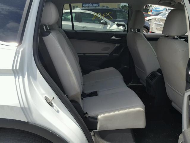 3VV3B7AX7JM089495 - 2018 VOLKSWAGEN TIGUAN SE Білий фото 6