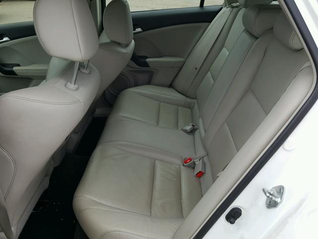 JH4CW2H63CC002651 - 2012 ACURA TSX TECH WHITE photo 6