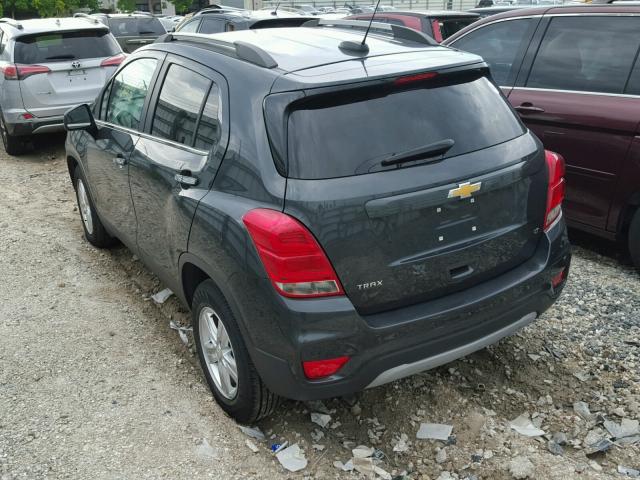 3GNCJLSB3HL287348 - 2017 CHEVROLET TRAX 1LT BLACK photo 3