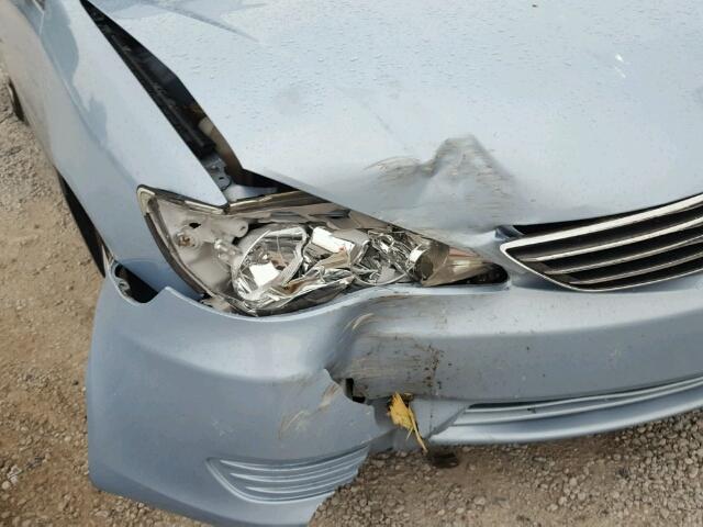 4T1BE32K16U706174 - 2006 TOYOTA CAMRY LE ლურჯი ფოტო 9