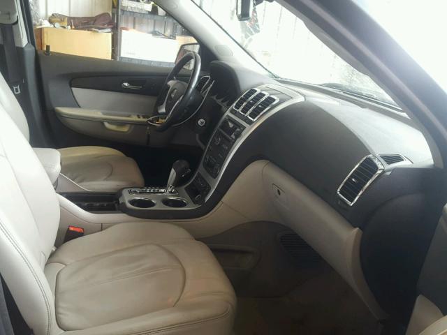 1GKLVMEDXAJ161327 - 2010 GMC ACADIA SLT მწვანე ფოტო 5