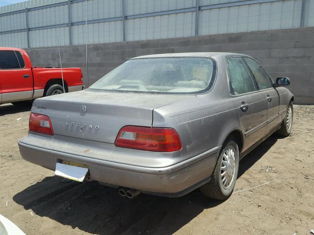 JH4KA7662SC012970 - 1995 ACURA LEGEND L GRAY photo 4