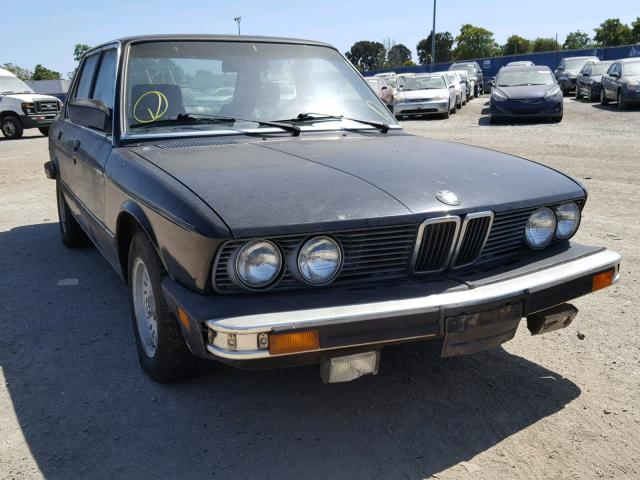 WBADK8306H9712796 - 1987 BMW 528 E AUTO BLACK photo 1