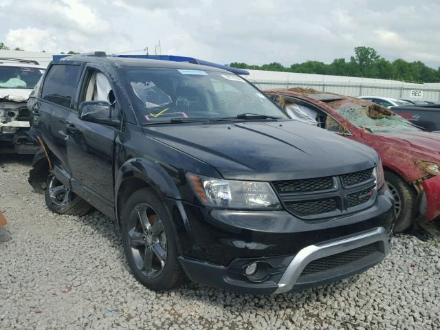 3C4PDCGG0FT530097 - 2015 DODGE JOURNEY CR BLACK photo 1