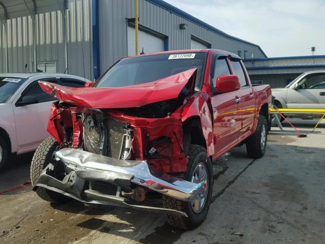 1GTH6MFE9B8120850 - 2011 GMC CANYON SLE RED photo 2