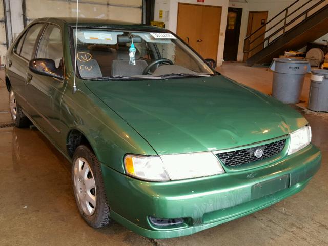 1N4AB41D9WC722006 - 1998 NISSAN SENTRA E GREEN photo 1