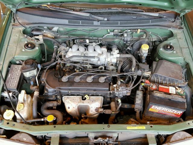 1N4AB41D9WC722006 - 1998 NISSAN SENTRA E GREEN photo 7