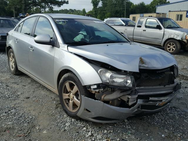 1G1PF5SC5C7174121 - 2012 CHEVROLET CRUZE LT SILVER photo 1