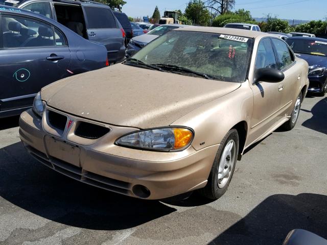 1G2NE52E15M246864 - 2005 PONTIAC GRAND AM S Qızıl foto 2