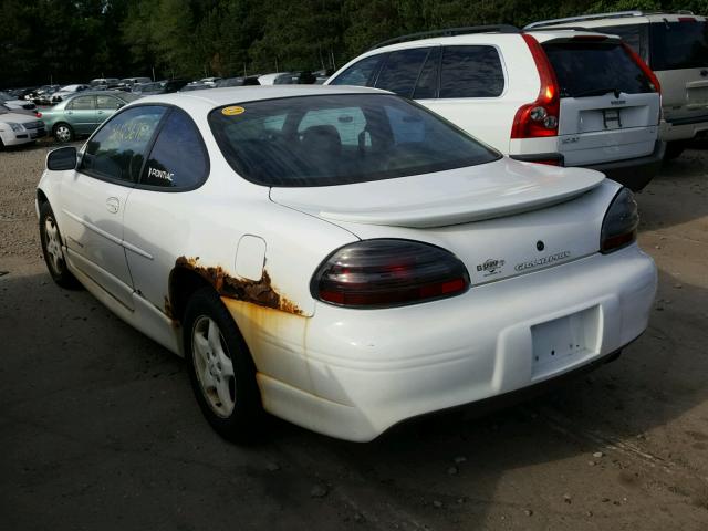1G2WP12KXVF318310 - 1997 PONTIAC GRAND PRIX WHITE photo 3