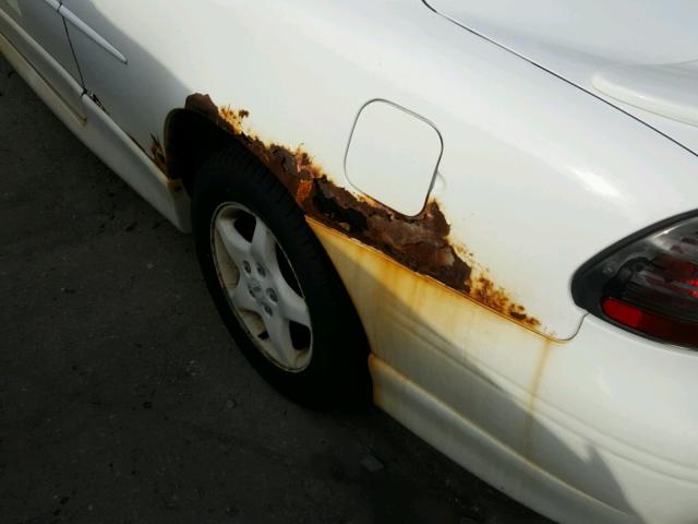 1G2WP12KXVF318310 - 1997 PONTIAC GRAND PRIX WHITE photo 9