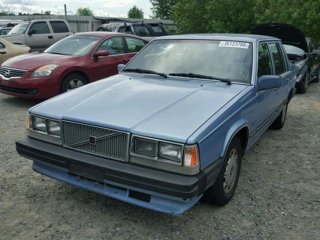 YV1FX8848J2257046 - 1988 VOLVO 740 GLE BLUE photo 2