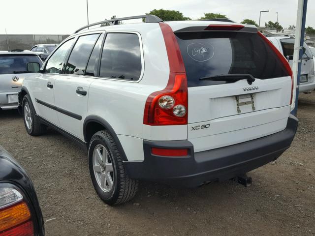 YV1CN592751189838 - 2005 VOLVO XC90 WHITE photo 3