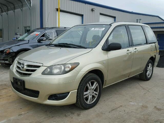 JM3LW28A640503131 - 2004 MAZDA MPV WAGON GOLD photo 2