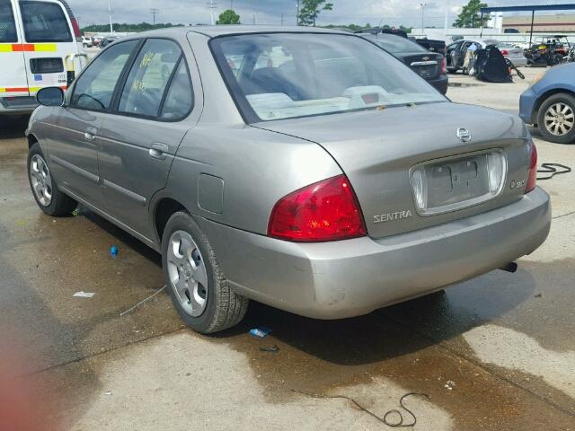 3N1CB51D76L578441 - 2006 NISSAN SENTRA 1.8 TAN photo 3