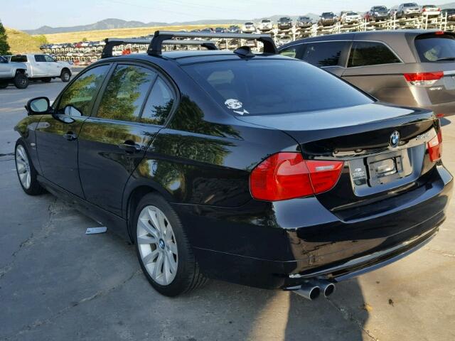 WBAPK7G53BNN86280 - 2011 BMW 328 XI BLACK photo 3