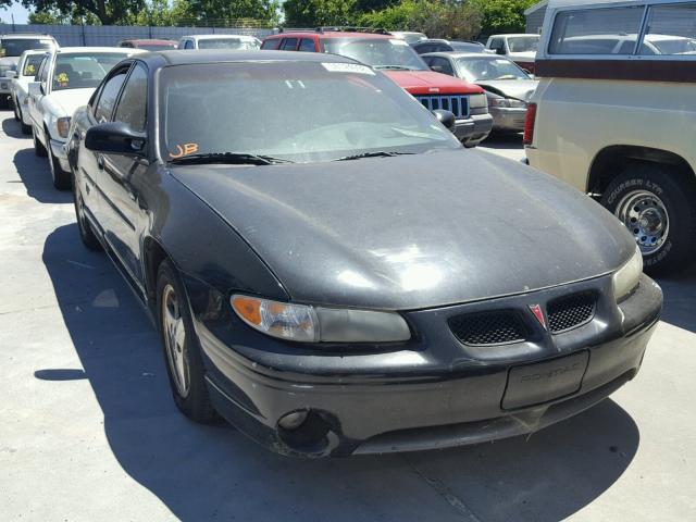 1G2WR52121F232377 - 2001 PONTIAC GRAND PRIX BLACK photo 1