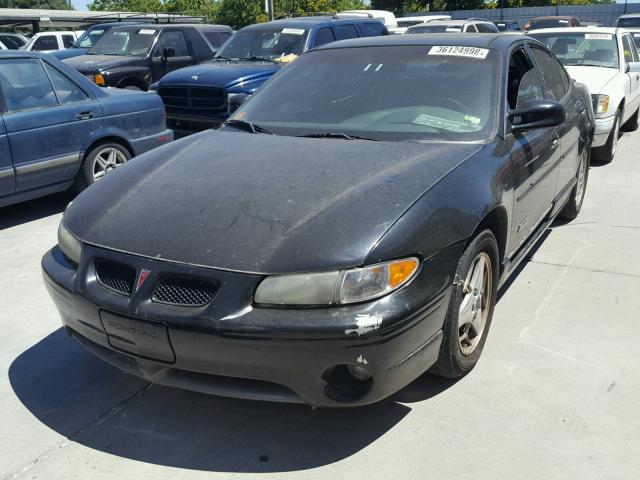 1G2WR52121F232377 - 2001 PONTIAC GRAND PRIX BLACK photo 2