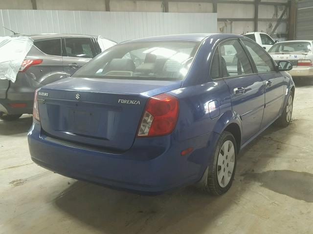 KL5JD56Z17K711125 - 2007 SUZUKI FORENZA BA BLUE photo 4