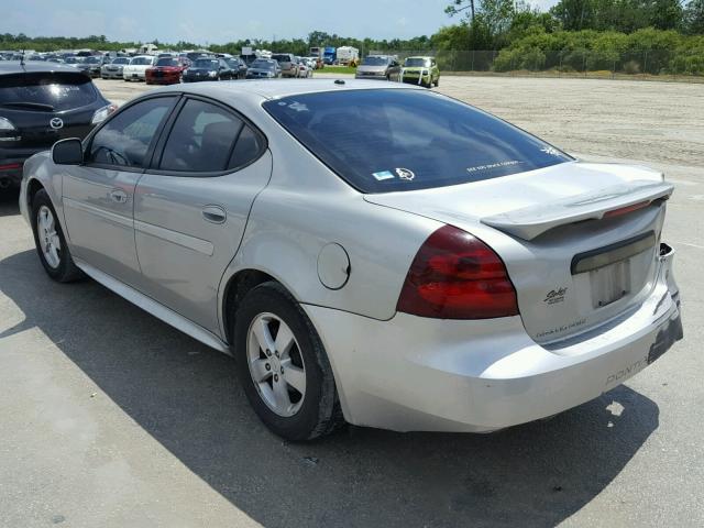 2G2WP552281124630 - 2008 PONTIAC GRAND PRIX SILVER photo 3