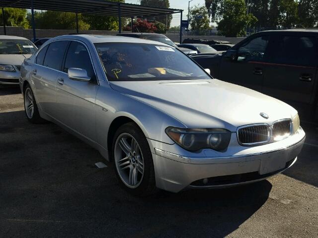 WBAGN63483DR13973 - 2003 BMW 745 LI Szary zdjęcie 1