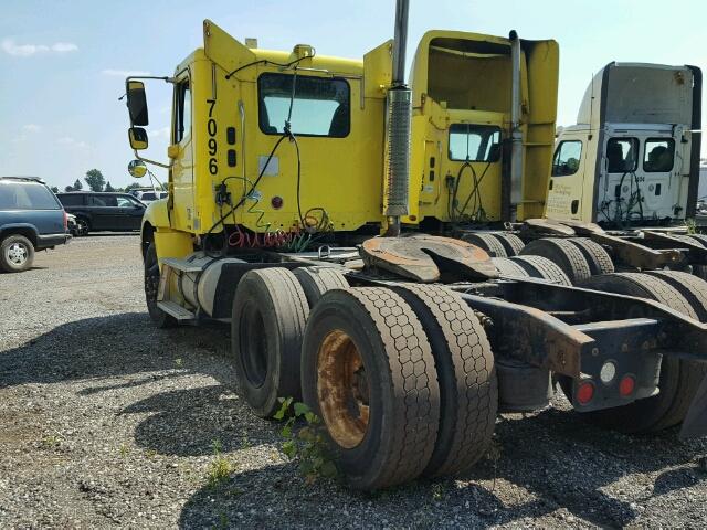 1FUJF0CV27LY88570 - 2007 FREIGHTLINER COLUMBIA 1 YELLOW photo 3