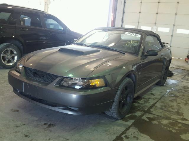 1FAFP45X33F397150 - 2003 FORD MUSTANG GT GRAY photo 2