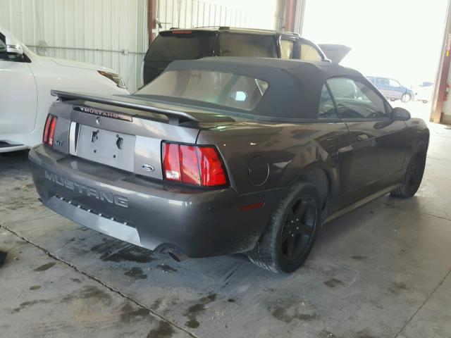 1FAFP45X33F397150 - 2003 FORD MUSTANG GT GRAY photo 4