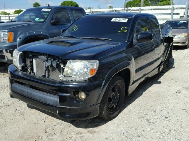 5TFTU4CN4BX001033 - 2011 TOYOTA TACOMA X-R BLACK photo 2