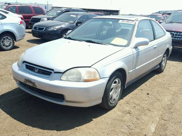 1HGEJ8249VL019588 - 1997 HONDA CIVIC EX ვერცხლისფერი ფოტო 2