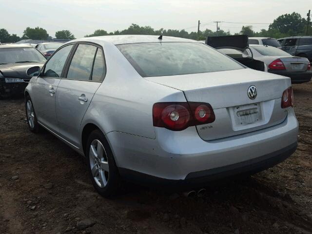 3VWJZ71K68M194638 - 2008 VOLKSWAGEN JETTA S SILVER photo 3