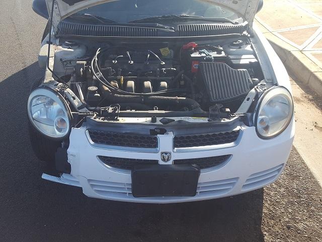 1B3ES56C75D276014 - 2005 DODGE NEON SXT WHITE photo 7