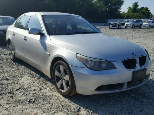 WBANF33566CS34340 - 2006 BMW 525 XI ვერცხლისფერი ფოტო 1