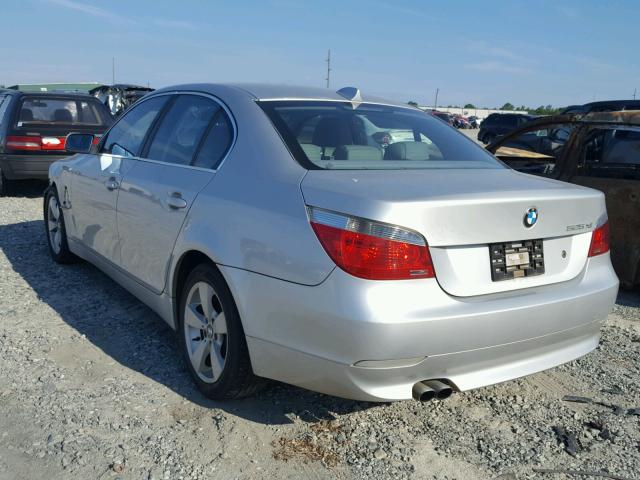 WBANF33566CS34340 - 2006 BMW 525 XI SILVER photo 3