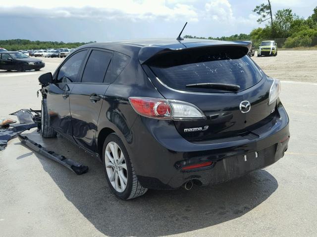 JM1BL1K5XB1498655 - 2011 MAZDA 3 S BLACK photo 3