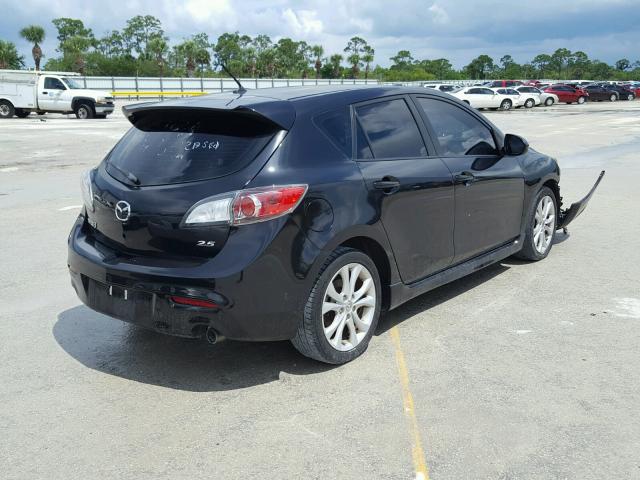 JM1BL1K5XB1498655 - 2011 MAZDA 3 S BLACK photo 4