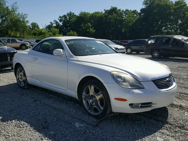 JTHFN45YX89018416 - 2008 LEXUS SC 430 WHITE photo 1