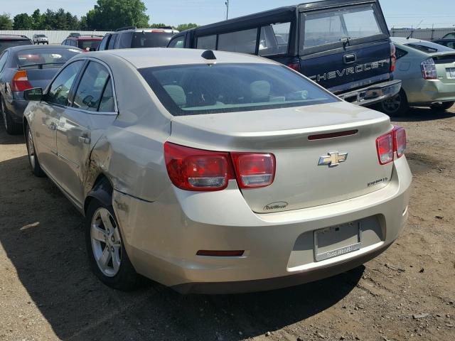 1G11B5SL6EF106145 - 2014 CHEVROLET MALIBU LS 金色 照片 3