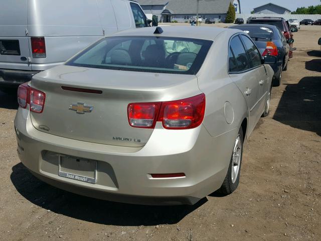 1G11B5SL6EF106145 - 2014 CHEVROLET MALIBU LS 金色 照片 4