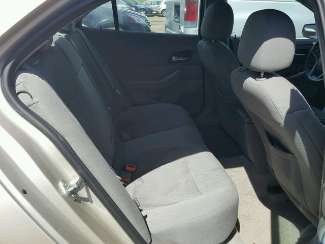 1G11B5SL6EF106145 - 2014 CHEVROLET MALIBU LS 金色 照片 6