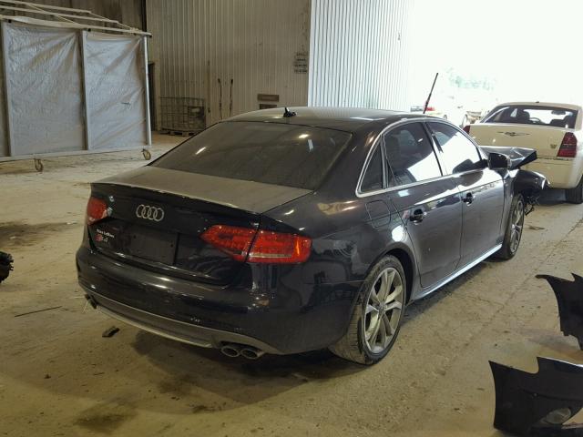 WAUBGAFL7CA112575 - 2012 AUDI S4 PREMIUM BLACK photo 4