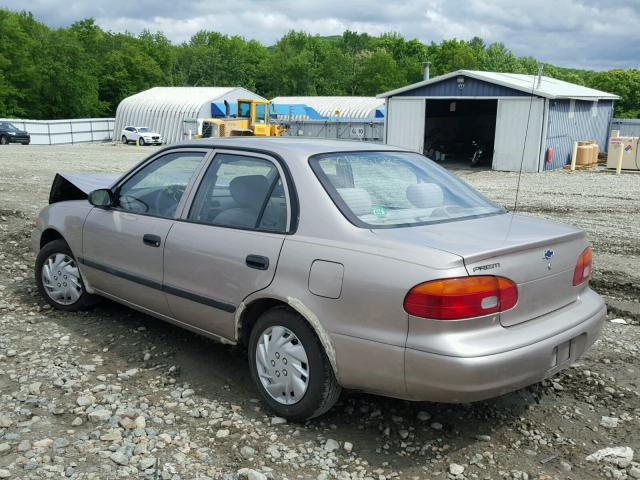 1Y1SK5281YZ427628 - 2000 CHEVROLET GEO PRIZM 金色 照片 3