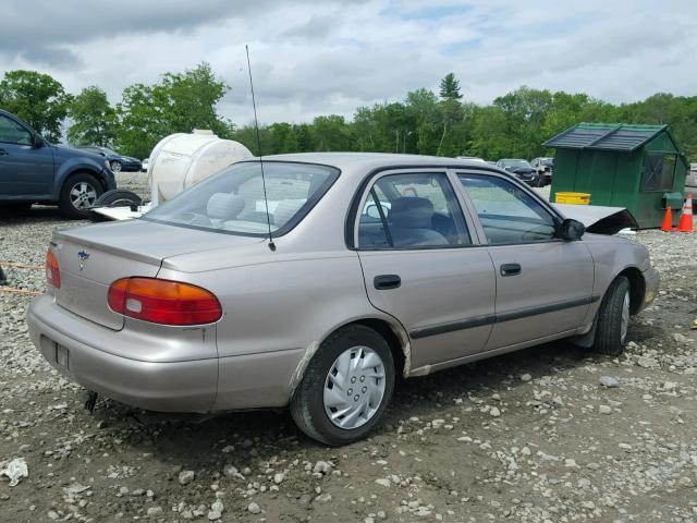 1Y1SK5281YZ427628 - 2000 CHEVROLET GEO PRIZM 金色 照片 4